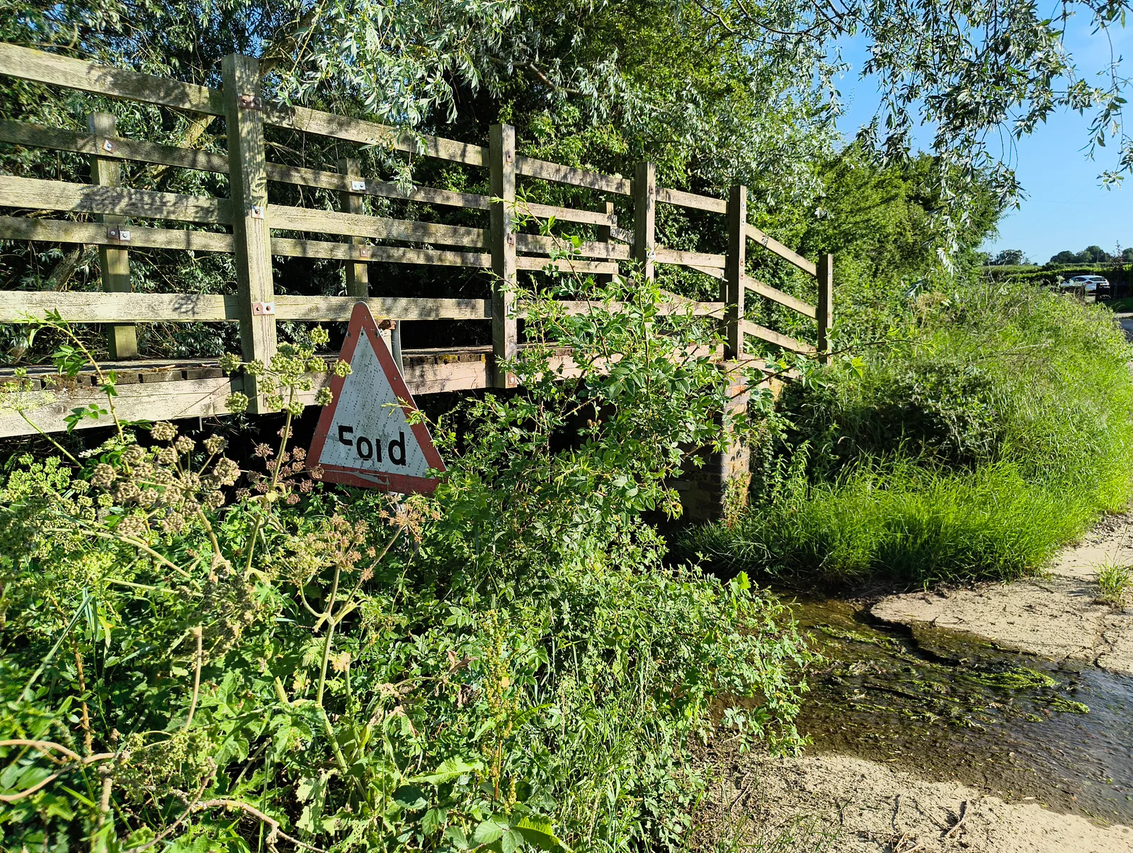 A ford on the upper Stour.